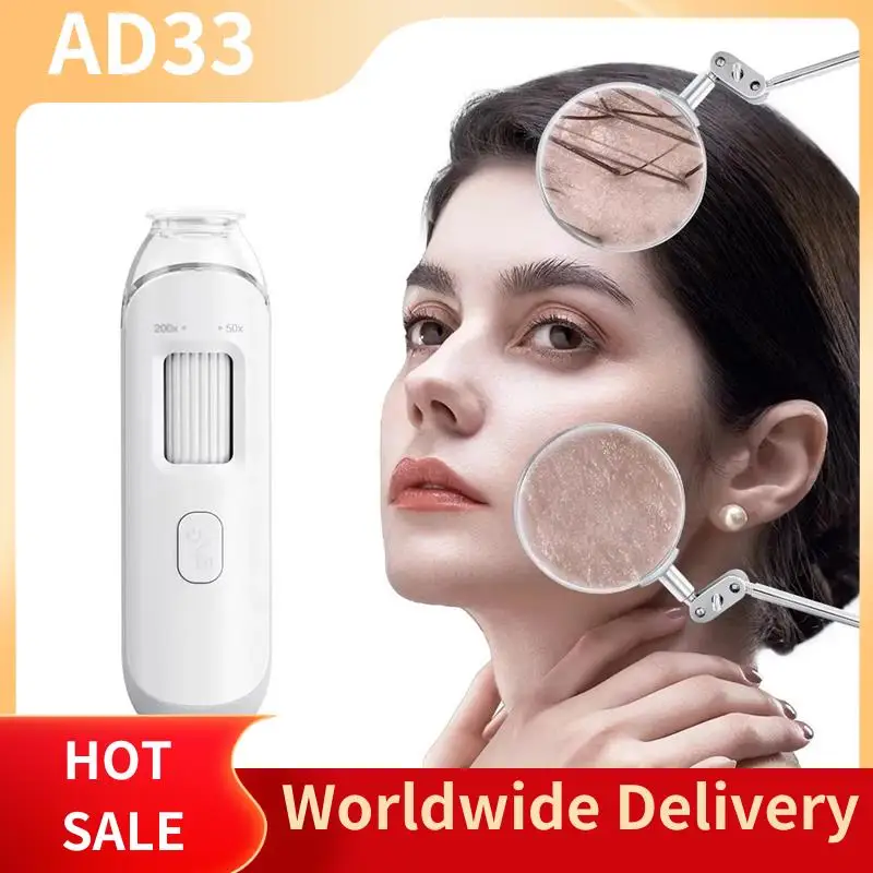 2025 Newscalp Camera Detection Professional Facial Skin Analyzer Machine Digital Microscope Pore Magnifier