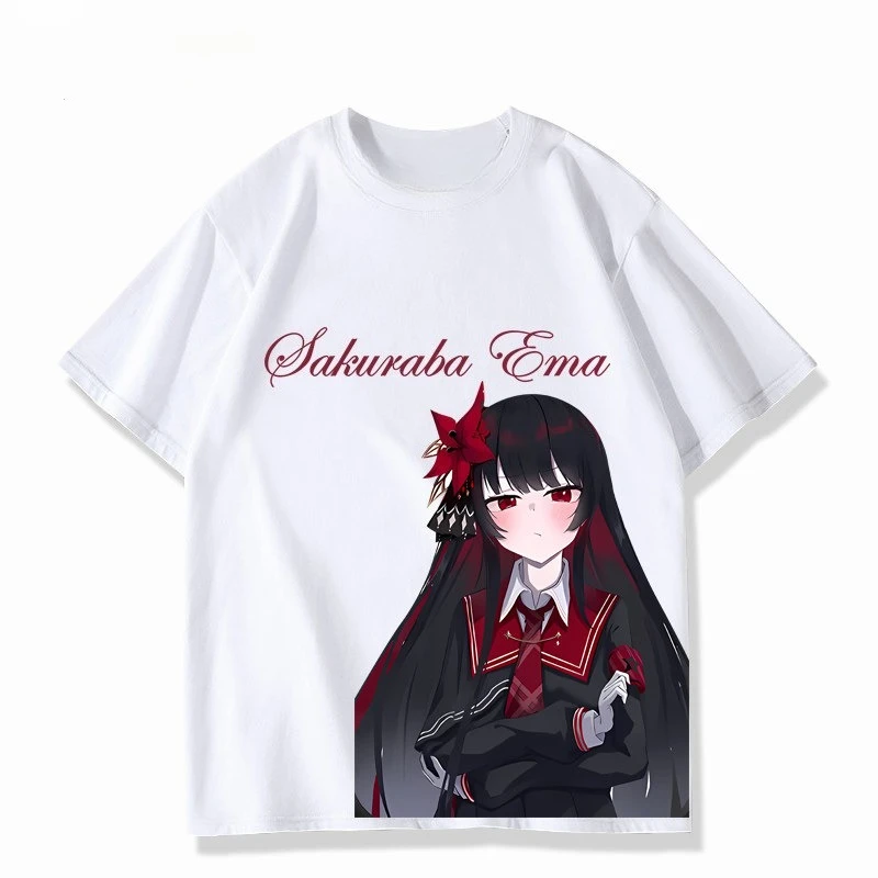 Magical Girl Witch Trials Cotton T-shirt personality Clothes New Model Anime T-shirt Yearround clothing Streetwear Short soft