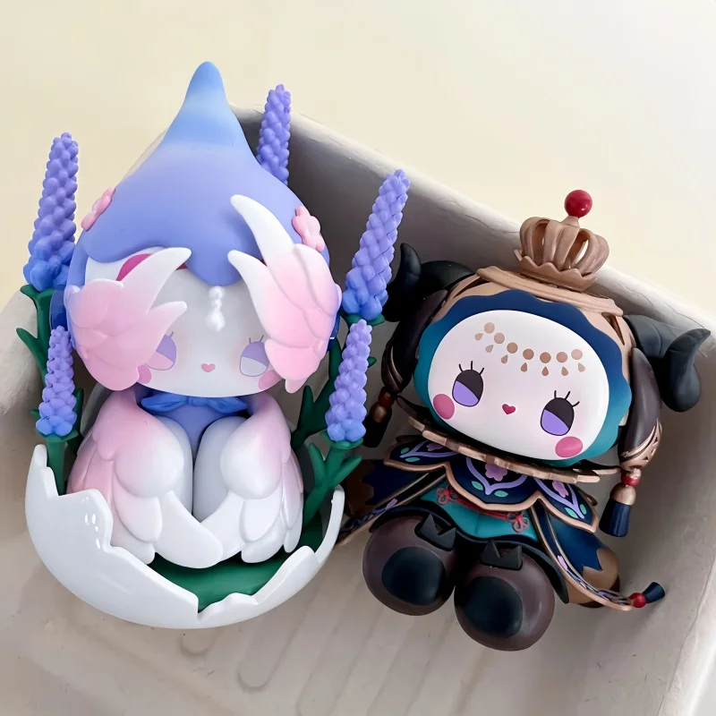 LUCKY EMMA Secret Forest Perfume Discovery Series صندوق أعمى غامض أنيمي الشكل سطح المكتب الديكور هدايا عيد الميلاد نموذج