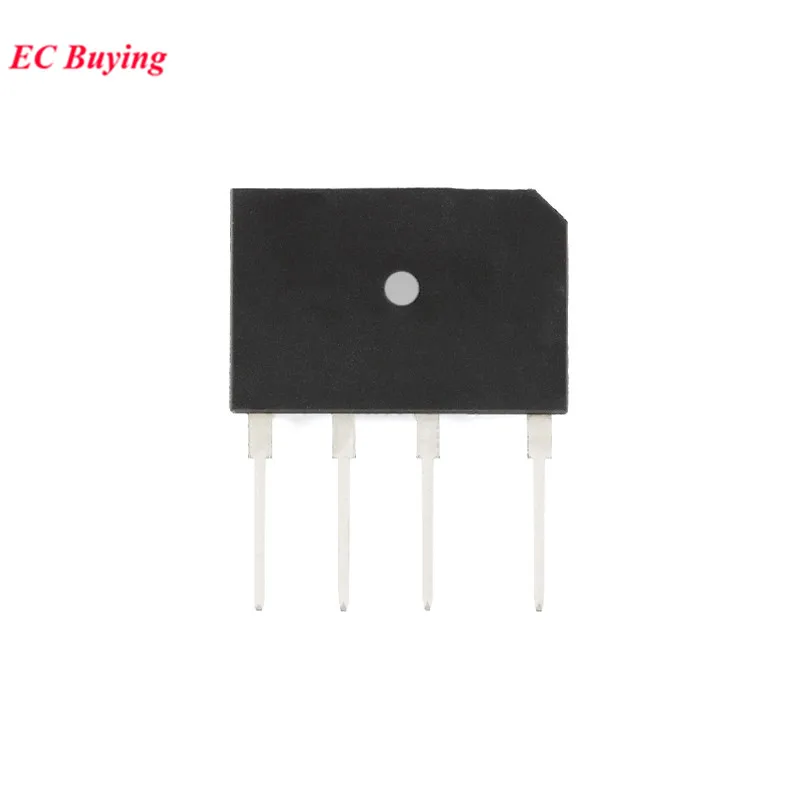 Redresseur de pont en silicium, GBJ1510 GBJ6 1510 1000V 15A, 5 pièces/1 pièce