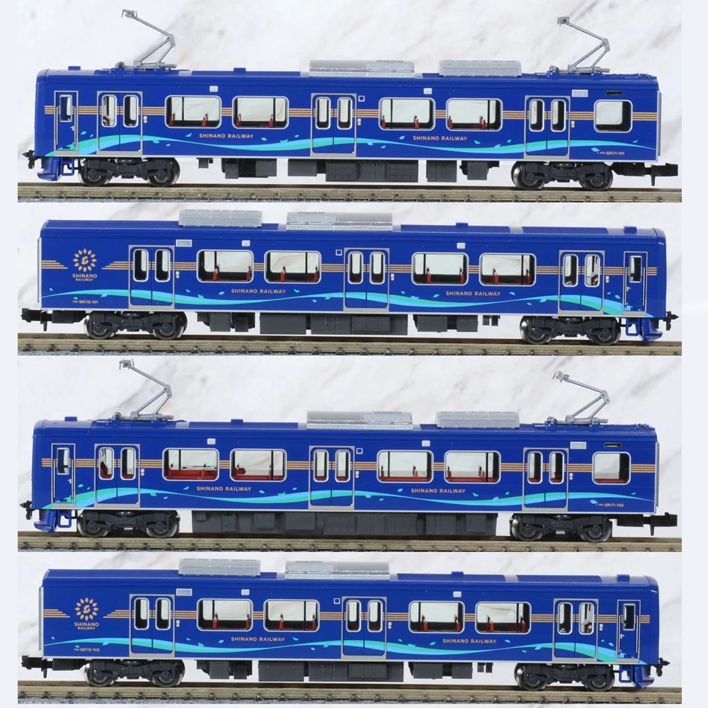 TOMIX N Scale 1/160 Model Train, SR1 Series 100 Type Electric Train 6-car Set 98819 Livery Train Set Boys' Toy Gift