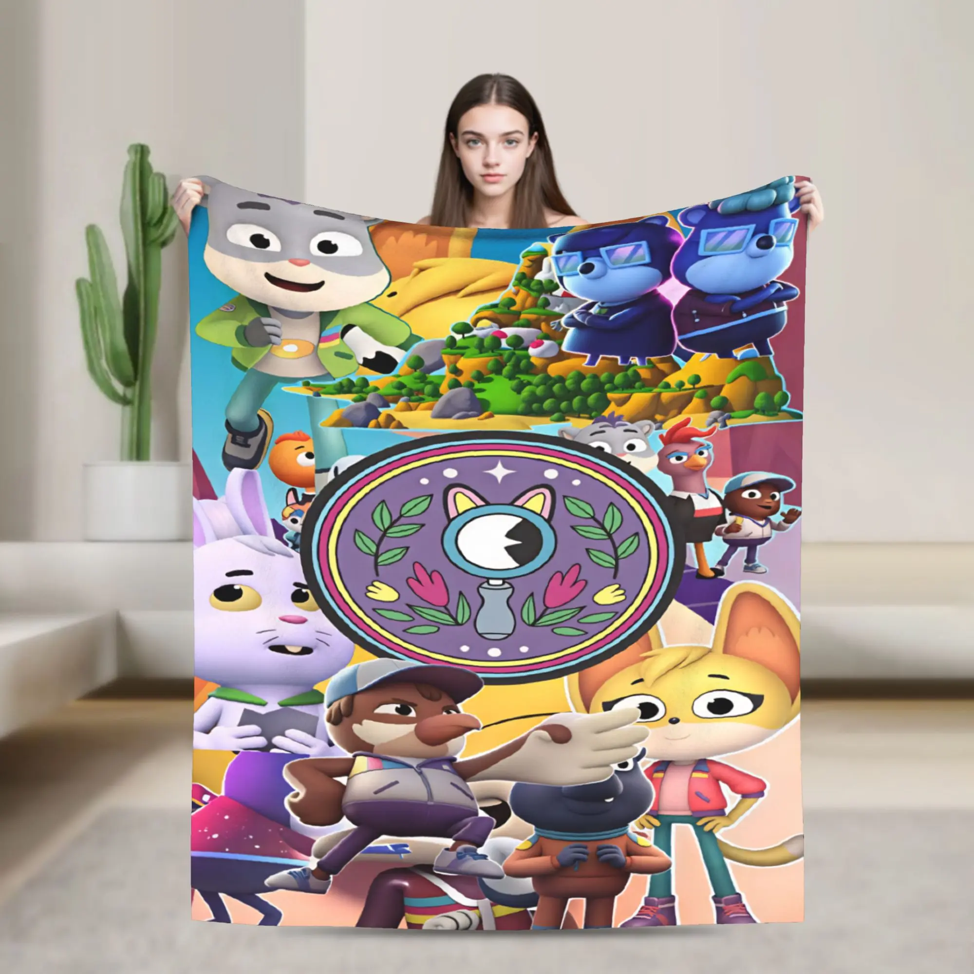 The Creature Cases Cartoon Animation Television Blankets Quality Soft  Throw Blanket Autumn Camping Outdoor Novelty Bedspread