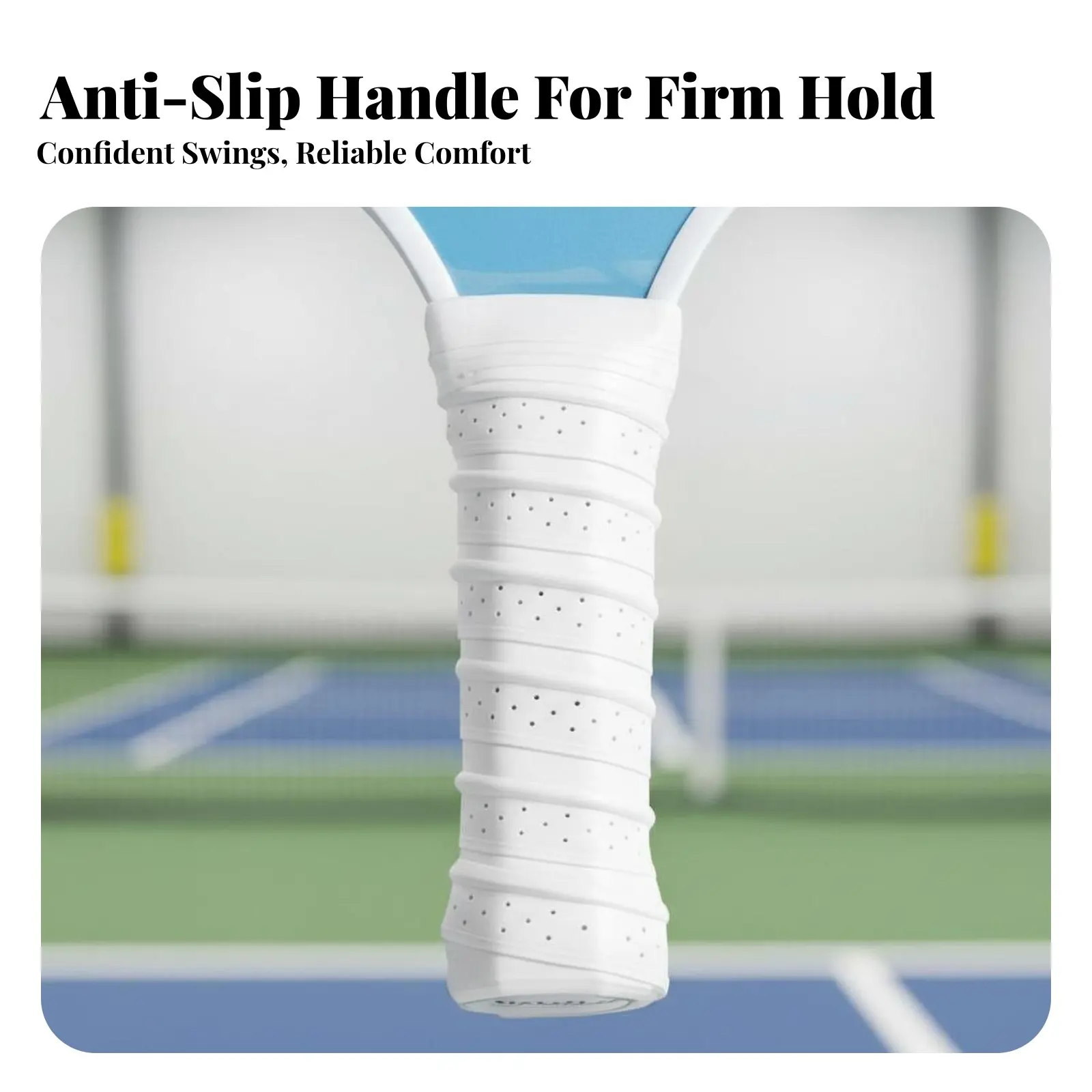 

Fiberglass Pickleball Paddle Anti-Slip Grip Pickleball Paddle Set Hexagonal Center Center Racket Lightweight Sports Equipment