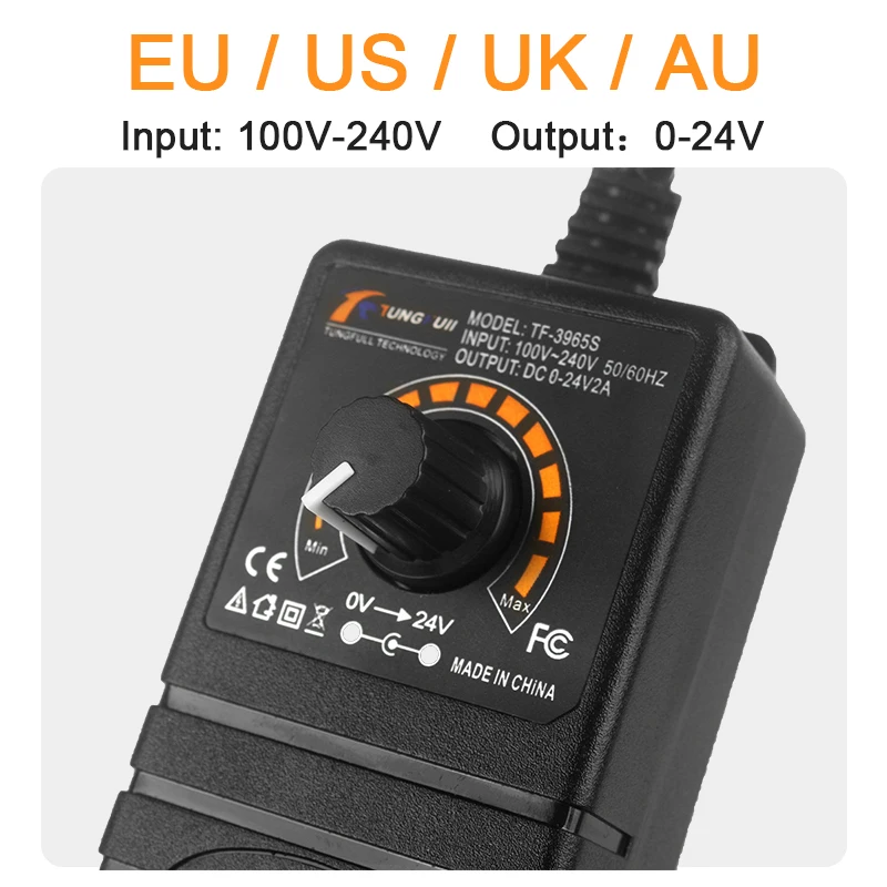 Nieuwe Telescopische Lineaire Actuator 65mm Slag met 80mm Plaat en Power Controller Mini DC Vergeldende Lineaire Motor 100 V-240 V
