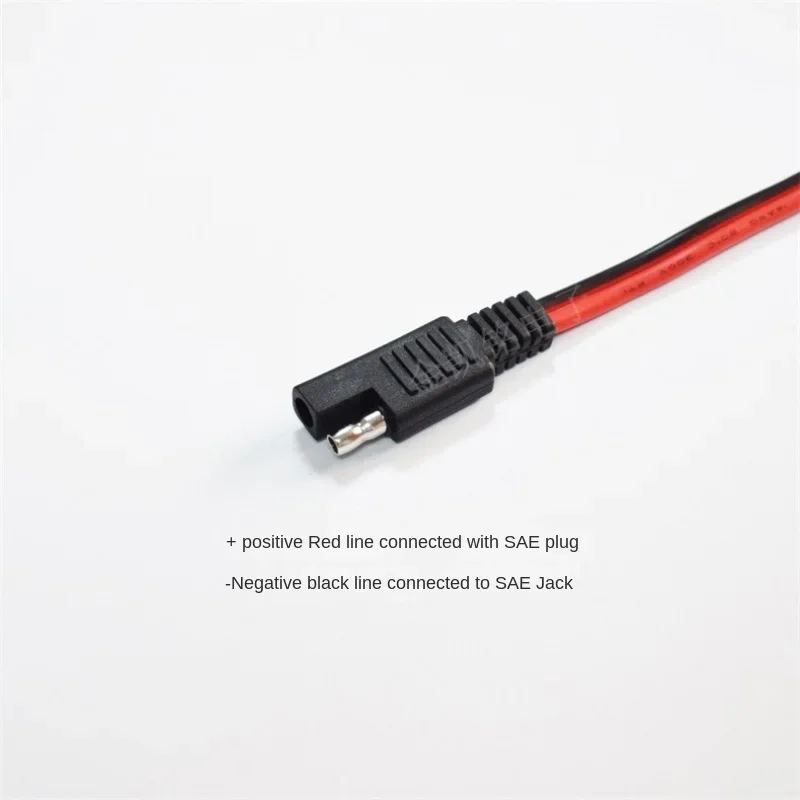 

Pure Copper 2mm² 20A Solar Panel PV Extension Cable Bullet SAE Connector 1-to-2 Male To Female 30cm