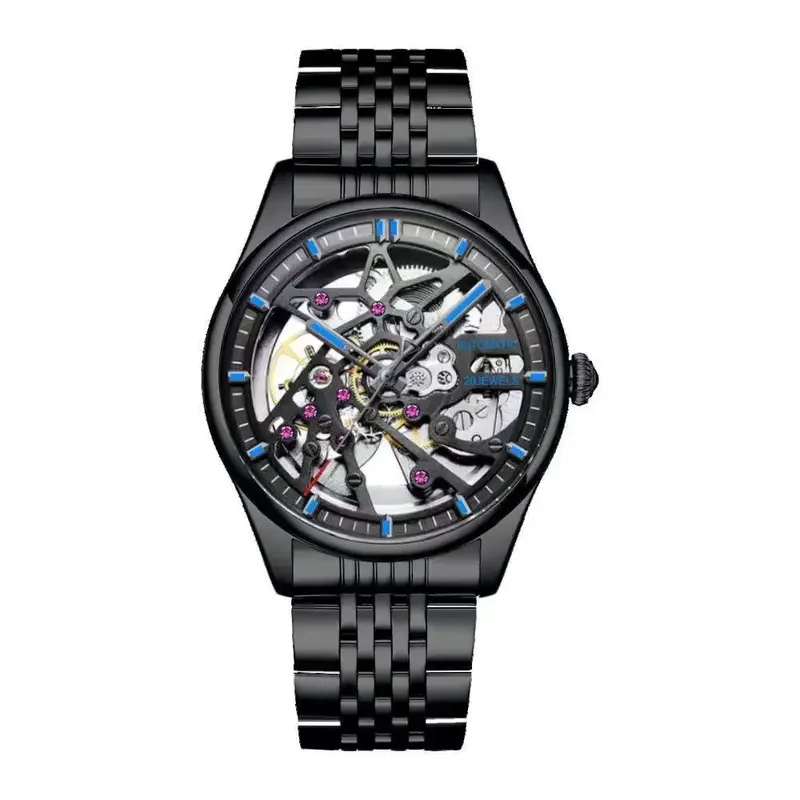 New Men Mechanical Watch Business Leisure Hollowed out Limited Edition High end Man Mechanical wrist watches