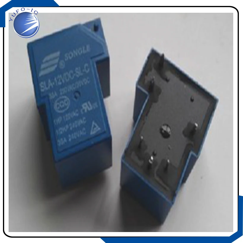 2 قطعة/الوحدة T90 6 دبوس 12 فولت SLA-12VDC-SL-C 12 فولت التتابع