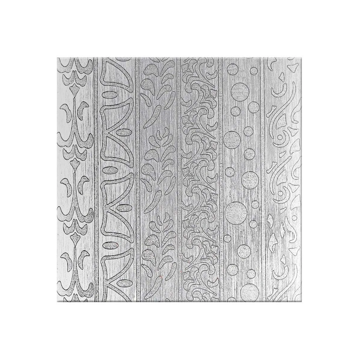 Durston Multi Pattern Plate DecoDot 6 Dot & Geometric Designs Texture Plate Jewelry Rolling Mill Accessory