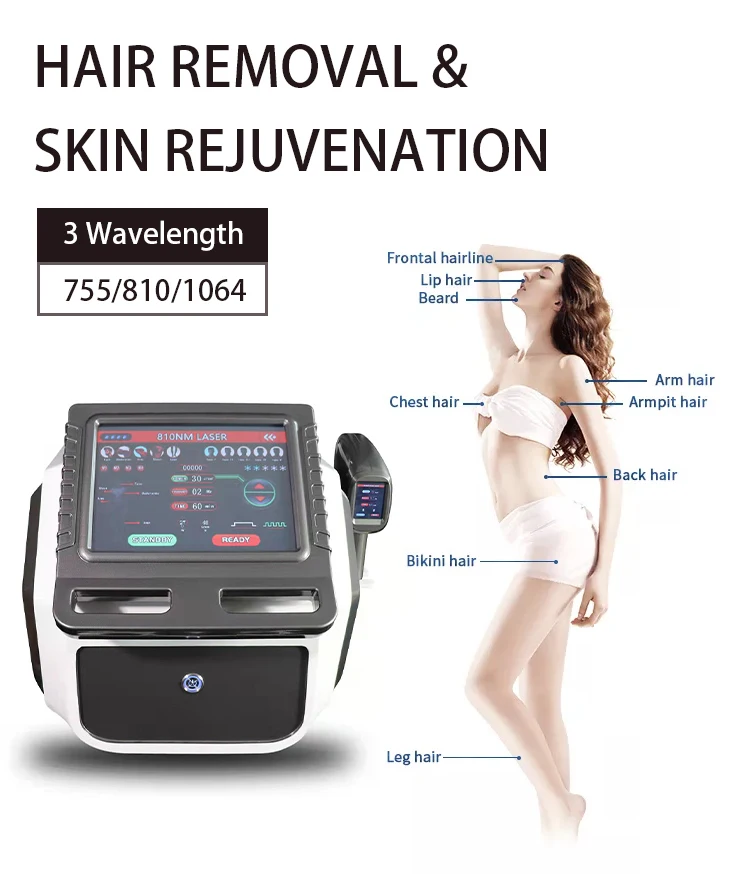 2023 Promotion Price 600w 1600w Diode Laser Stack 808nm Diode Laser 755 808 1064 Km Medical Ce Diode Laser Hair Removal ForSalon