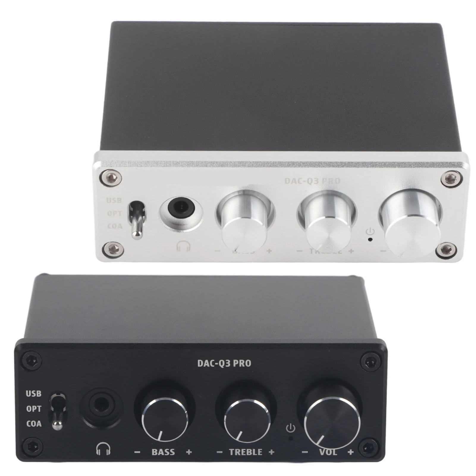 AC-Q3 PRO  Decoding Digital  Decoder Headphone Amplifier amp usb  Decoded 24Bit 192kHz for 3.5MM Headphones DC5V1A