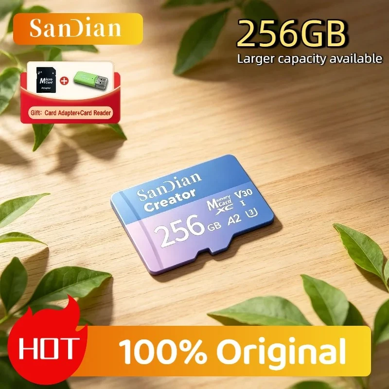 

128GB 256GB Original V30 C10 High Endurance Micro TF SD Card Memory For Dash Camera Home Security Surveillance Full HD
