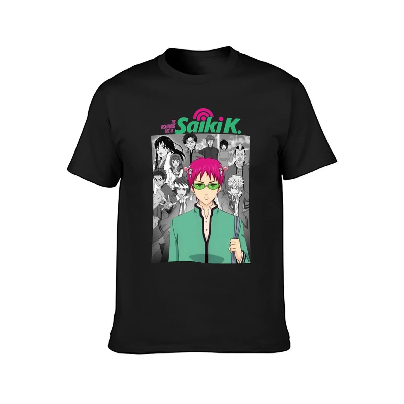 Saiki K Life T-Shirt kawaii clothes cute clothes big and tall t shirts for men