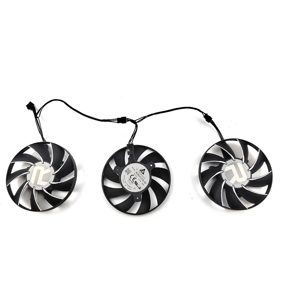 Original 80mm AUB0812VD-00 RX6900 Graphics Cooler Fan For ASROCK AMD Radeon RX6800 6800XT RX 6900 Graphics Cooling