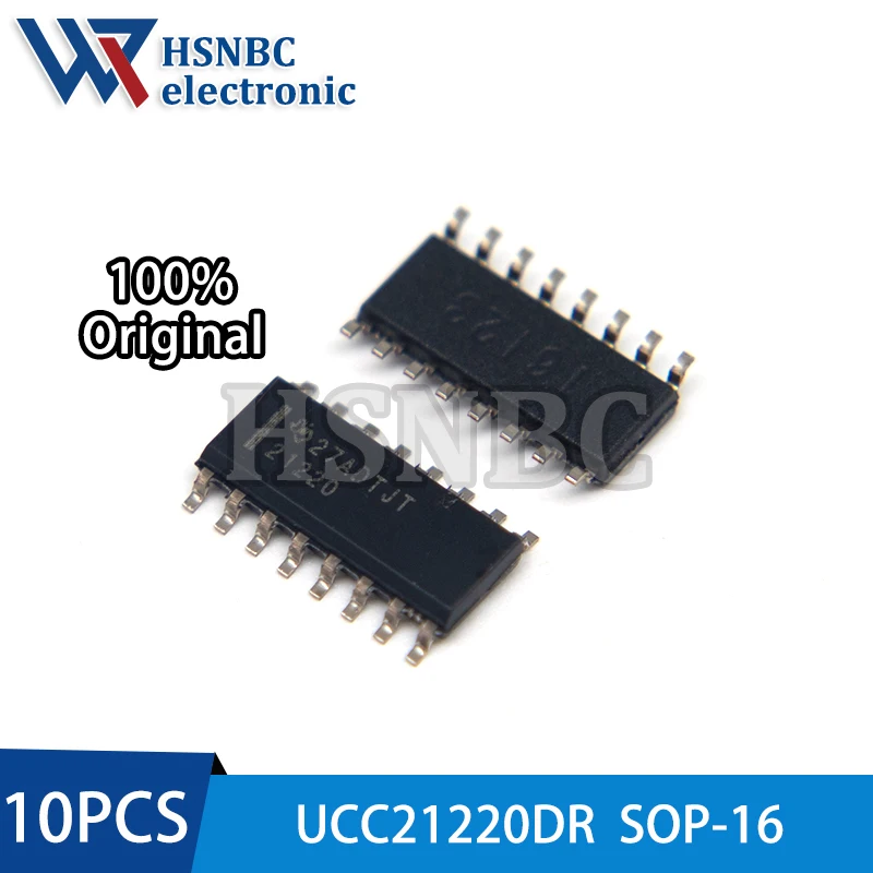 

10PCS UCC21220DR 21220 UCC21220 SOP-16 Lsolated Gate Driver chip 100% New Original