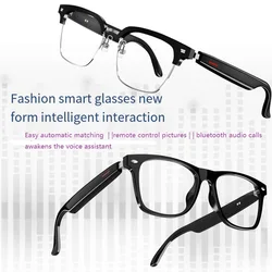 E13 Bluetooth Smart Glasses con regolazione automatica auricolare Bluetooth Wireless occhiali da sole Anti luce blu uomo donna impermeabile