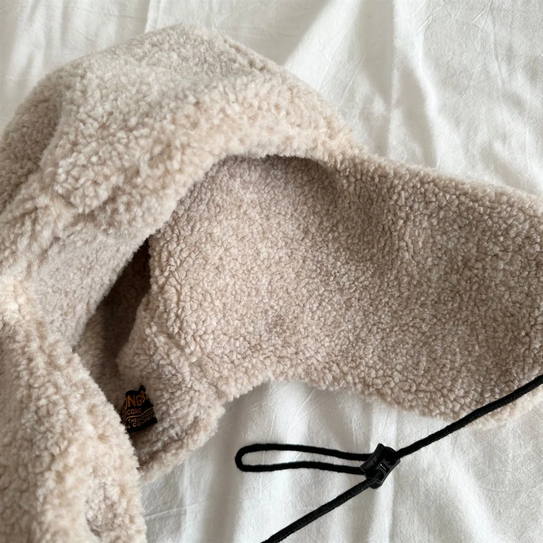 2025 Nuovo Cappello per bambini Peluche Addensato Antivento Paraorecchie Berretto Inverno Caldo Fodera in Pile Coulisse Regolabile per Baby Boy Girl