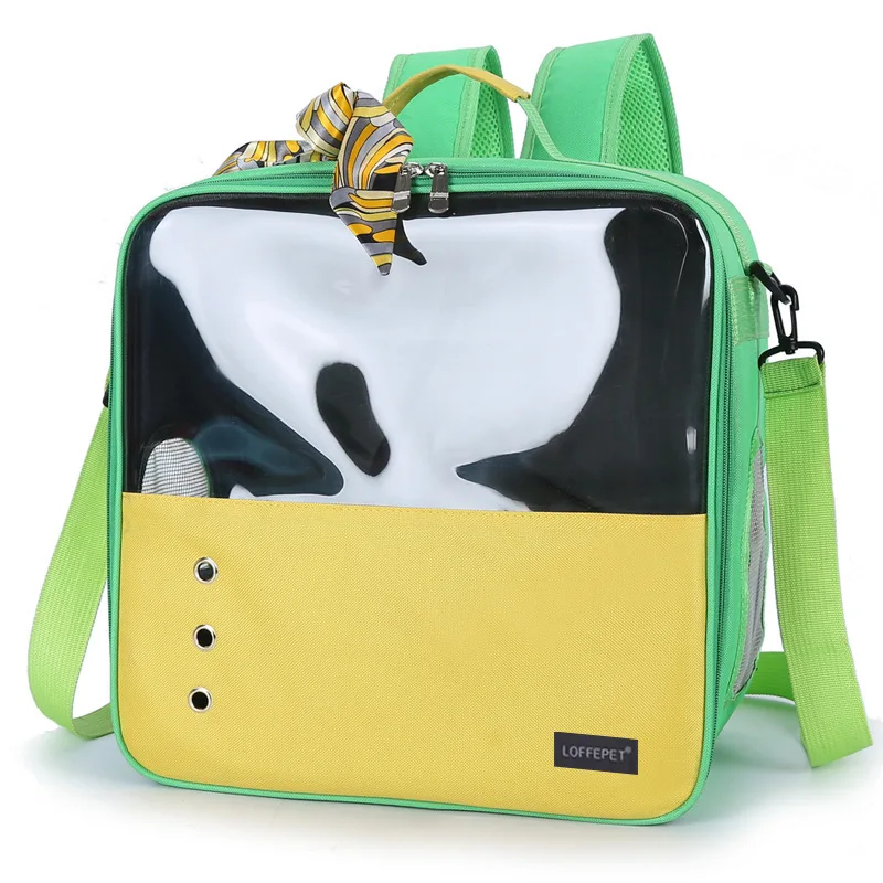 

Fashion Design Breathable Colour Small Pets Backpack Carrier Bags For Small Middle Animals Dogs Cats