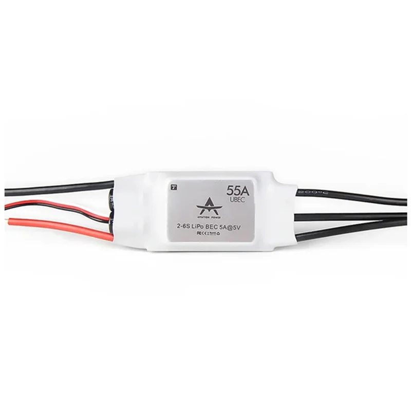 AS95-AT 55A ESC Electronic Speed Controller 2-6S Lipo BEC Brushless ESC For RC FPV Drone