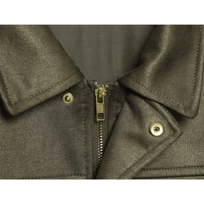 NERHEFZ Giacche da donna Moda Autunno Maniche a pipistrello larghe Giacche da donna eleganti Chic Street Youth Maniche lunghe Cappotti femminili