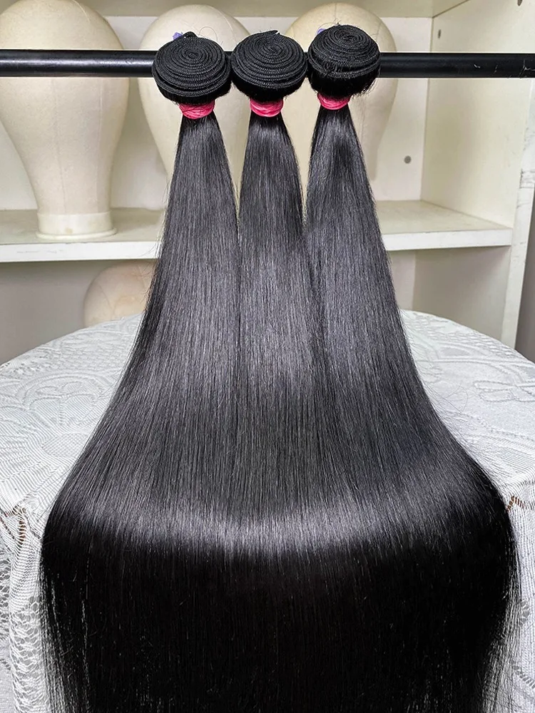 

Frolo 30 32 40 Inch Bone Straight Human Hair Bundles Unprocessed Hair 3 4 Bundle Deals Brazilian Weave Human Hair Extension