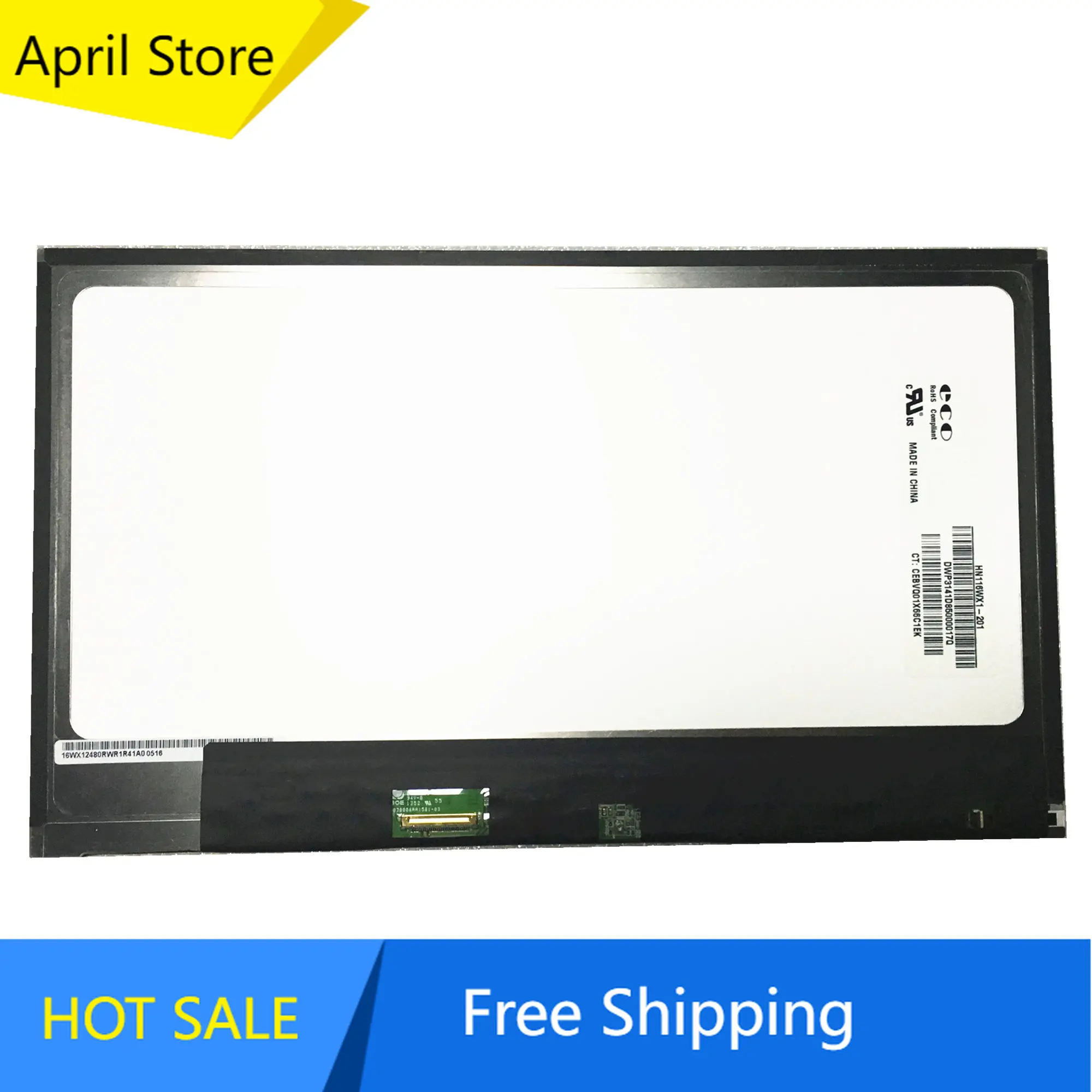 

HN116WX1-201 11.6'' Laptop LCD Screen 1366*768 EDP 30 Pin