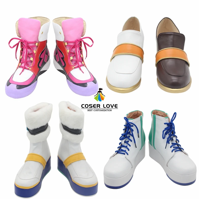 

Uma Musume Pretty Derby Smart Falcon Neo Universe Sirius Symboli Matikanetannhauser Обувь для косплея Сапоги для конвенции Хэллоуина