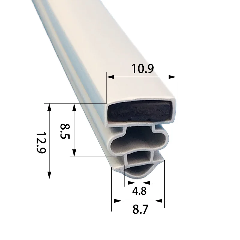 021 Replacement Refrigerator Door Seal Magnetic Rubber Gasket Universal Fit Leak Proof Reduce Energy Bill