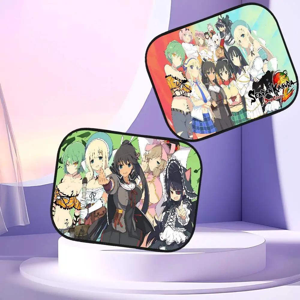 

S-Senran K-KaguraS аниме игры автомобиля боковое окно солнцезащитный козырек солнцезащитный козырек ткань солнцезащитный козырек УФ-защита оконная занавеска автомобиля