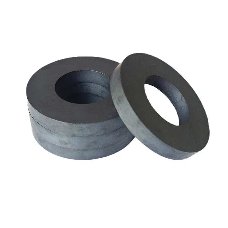 1/2/3Pcs 80/90/100/110mm Ceramic Ring Magnets Black Round Speaker Magnets Large Size Permanent Magnet Y30 Ring Ferrite Magnets