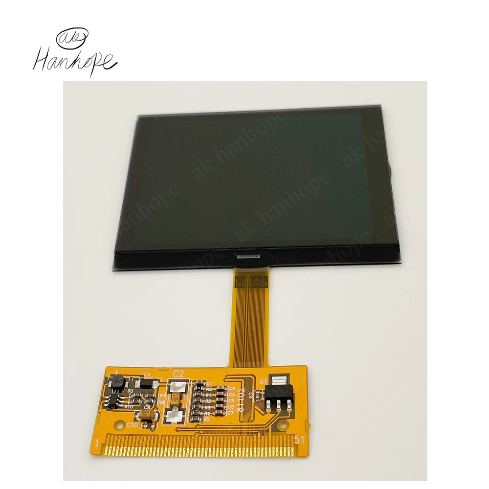 For Audi TT Year 1998-2006 LCD Display Dark Background Color TOP QUALITY VW Audi LCD Screen