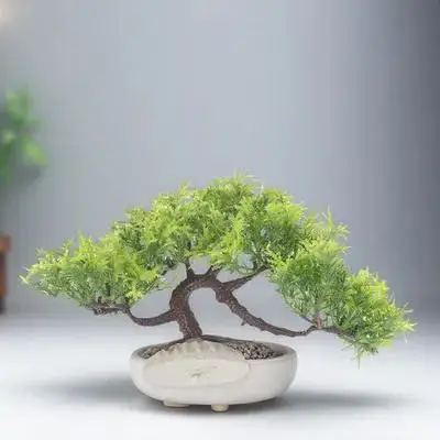

Simulation Welcome Pine 120cm Plastic Aquarium Decor Fish Tank Plant Bonsai Landscape Accessory Large Tall Ornament Pet Supplies