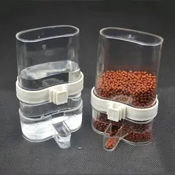 Birds Water Feeders Dispenser Automatic Bird Feeder Parrot Canary Parakeet Cage Food Drinking Feeding Supplies Pet Accessories