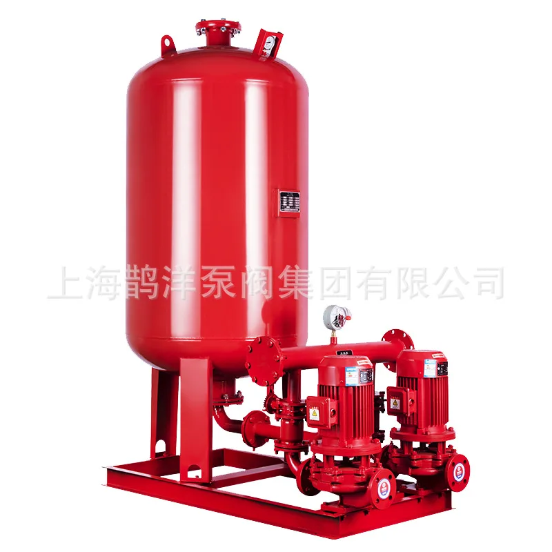 معزز الحريق ومثبت الضغط مجموعة كاملة من المعدات SQL خزان ضغط الهواء رذاذ صنبور الحريق الداخلي والخارجي