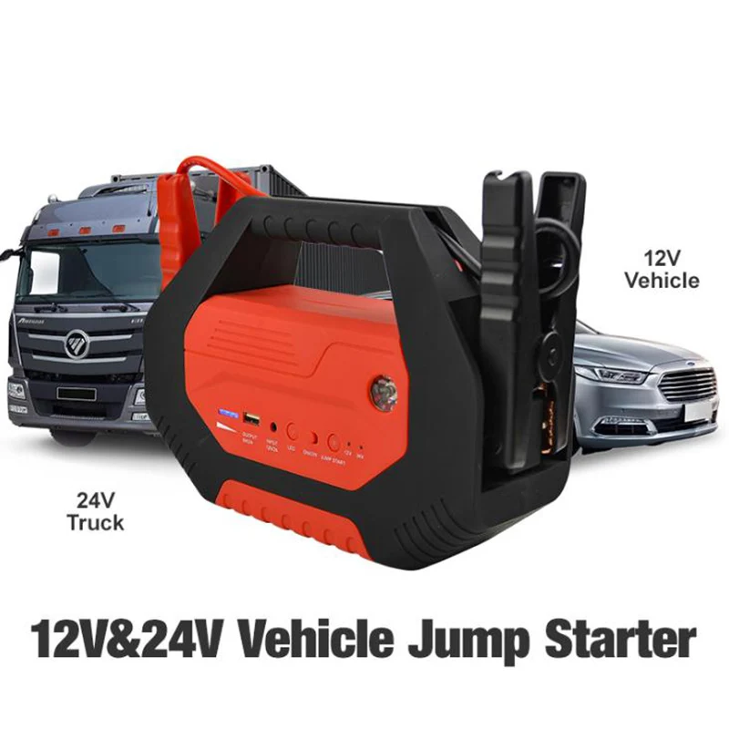 24V Large Truck Car Emergency Start Rescue Truck Emergency Power Supply 12V24V Universal Large-capacity Power Supply