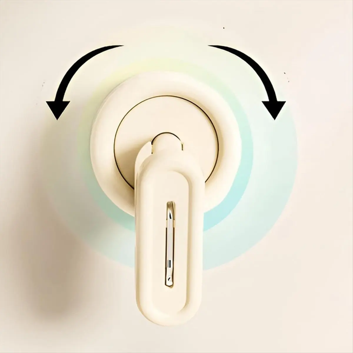 BAAQ Rotating Suction Cup Storage Clips -Hooks,3PCS Multiple Suction Cup Clamp for Hanging Home Accessories B