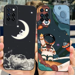 For Infinix Note 10 Pro Case X695 X695D Cute Painted Cover Soft TPU Shockproof Phone Case For Infinix Note 10 Pro NFC X695C Bags