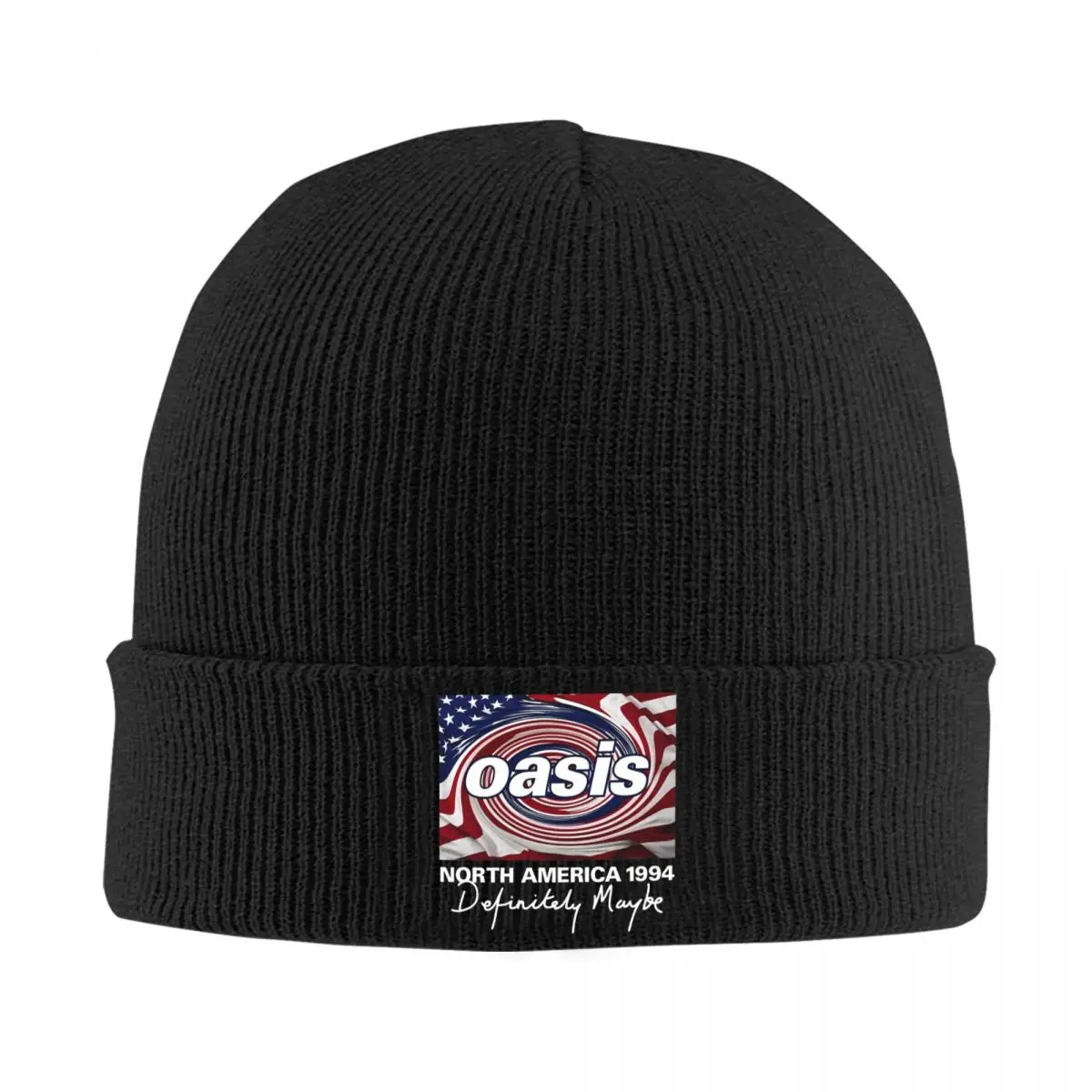 Oasised USA 1994 Knitted Caps for Women Men Beanie Autumn Winter Hats Hip Hop Cap