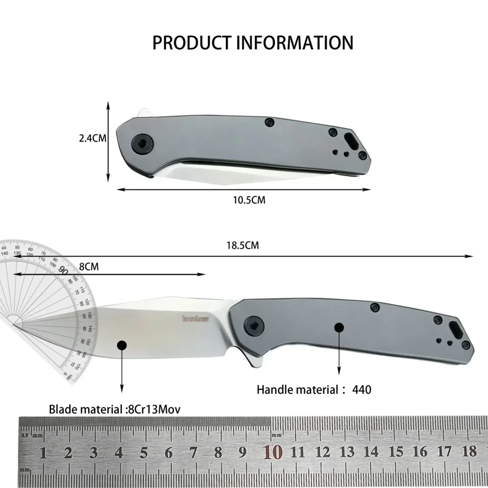 KS 1405 Align Assisted Flipper Folding Knife 3.15\