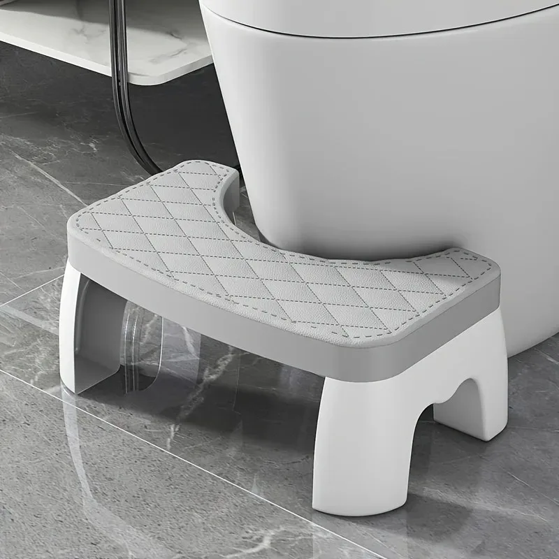 1Pcs Thickened Non Slip Toilet Squat Stool U Shaped Bathroom Potty Step Footrest Ergonomic Squatting Posture Aid Tool For Adults image 2