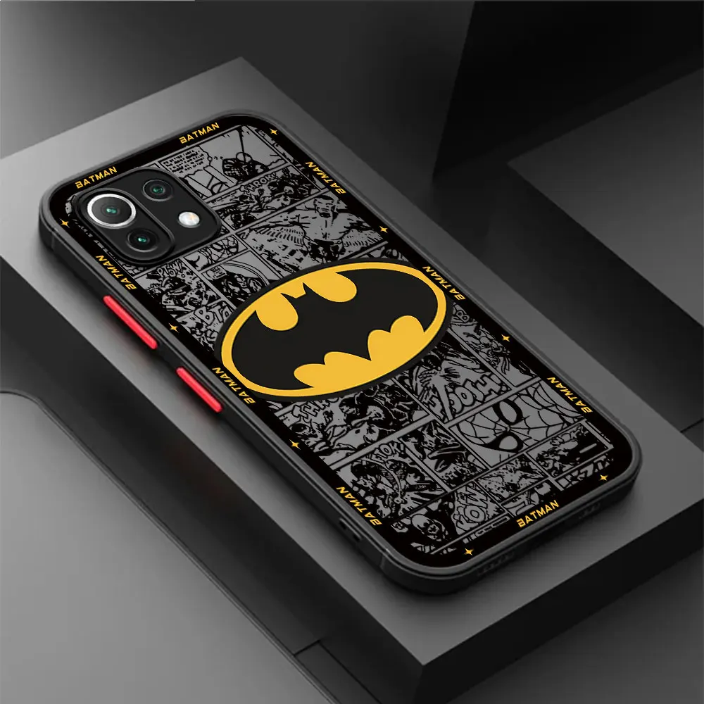 B-Batman Hero Logo Phone Case for Xiaomi Mi 9T Pro 10T Pro 11 Lite 5G 11T Pro 11T 12 12X 12T Pro 13 Pro 13 Lite 14 Pro