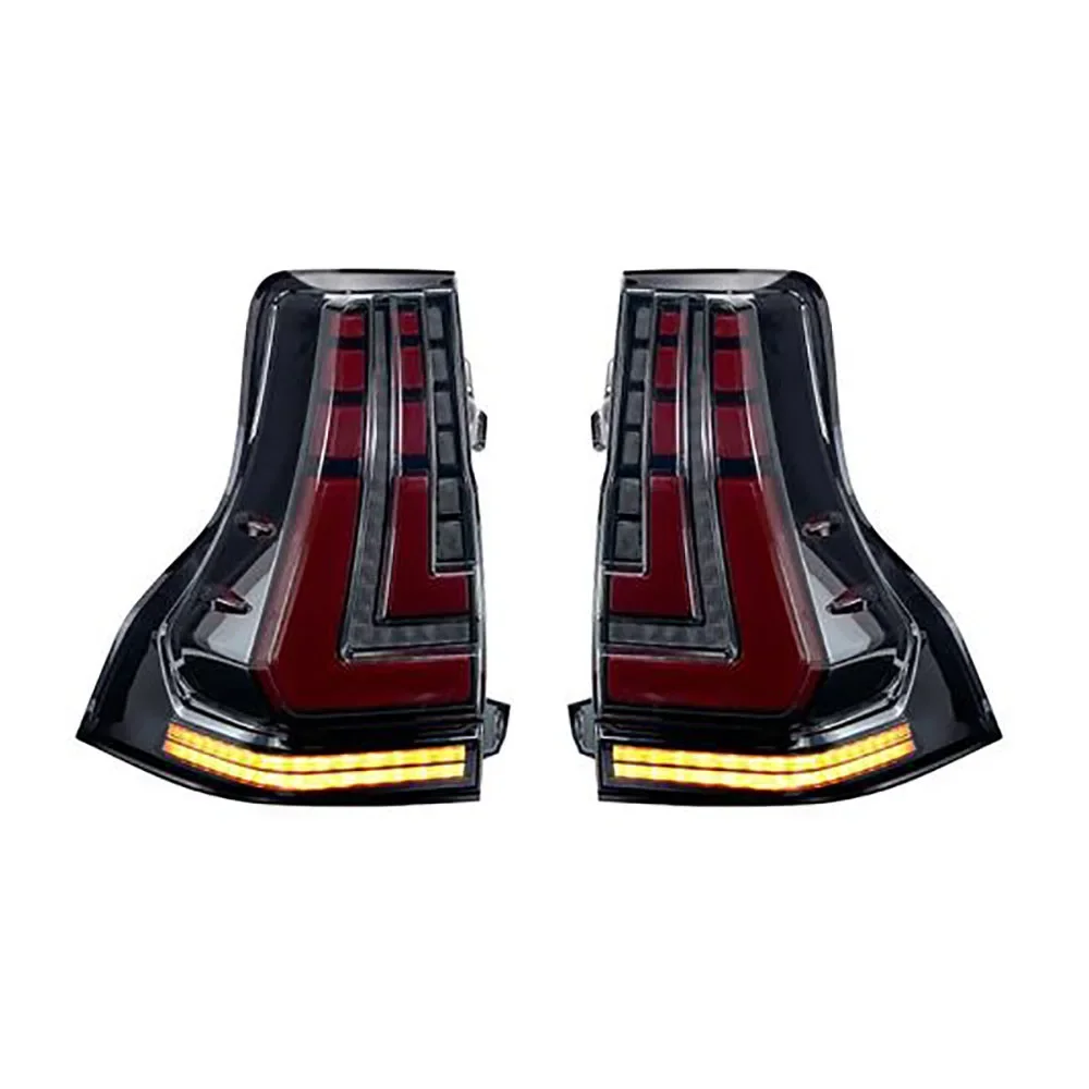 Applicable to 1 Pair CarLEDTailLightsforToyota Prado Lexus GX400 GX460  Turn Signal Rear Taillights Assembly Brake Reverse Light