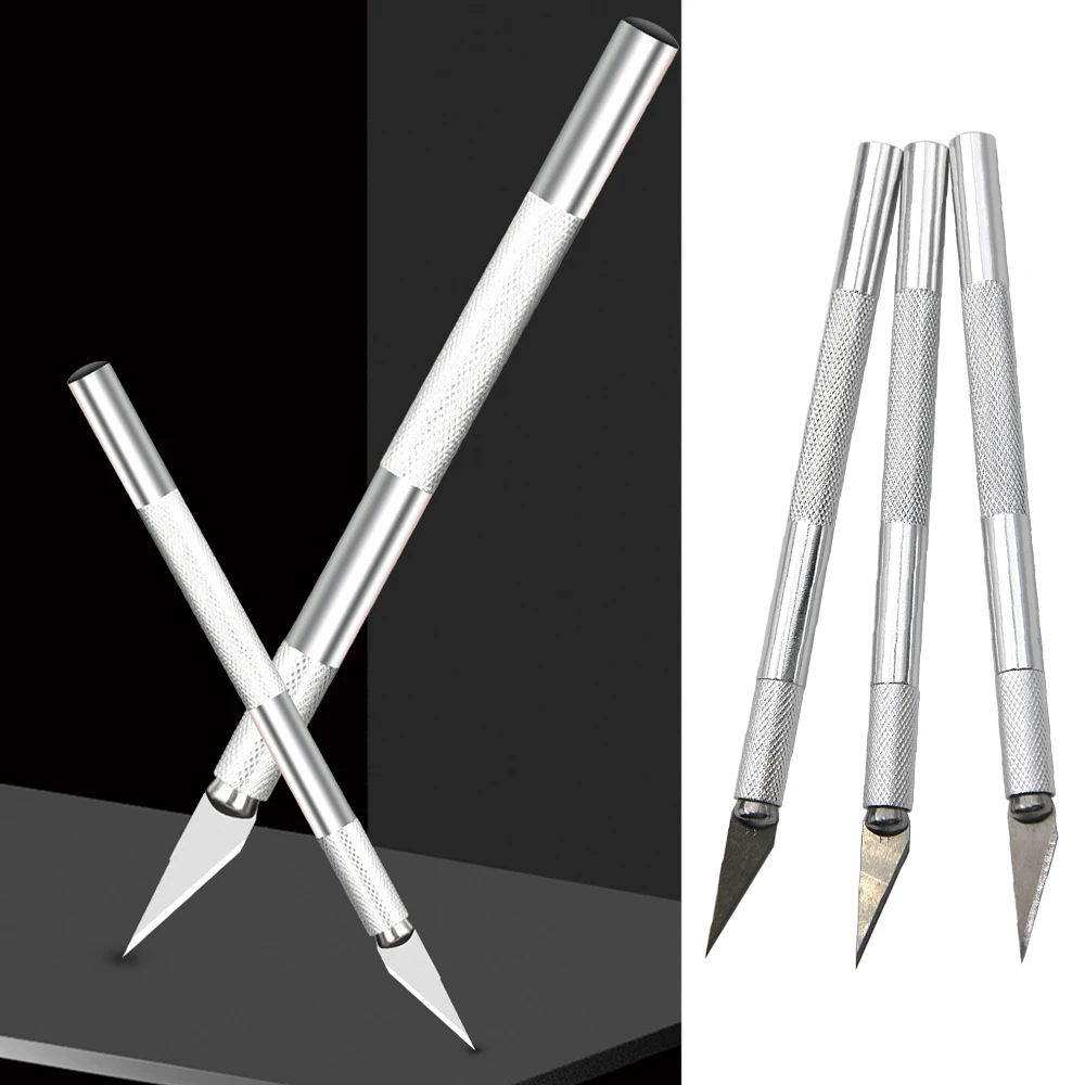 

Изготовление моделей художественный нож резьба по дереву ручная резка бумаги режущий инструмент аксессуары DIY алюминиевый сплав ручной нож для резьбы