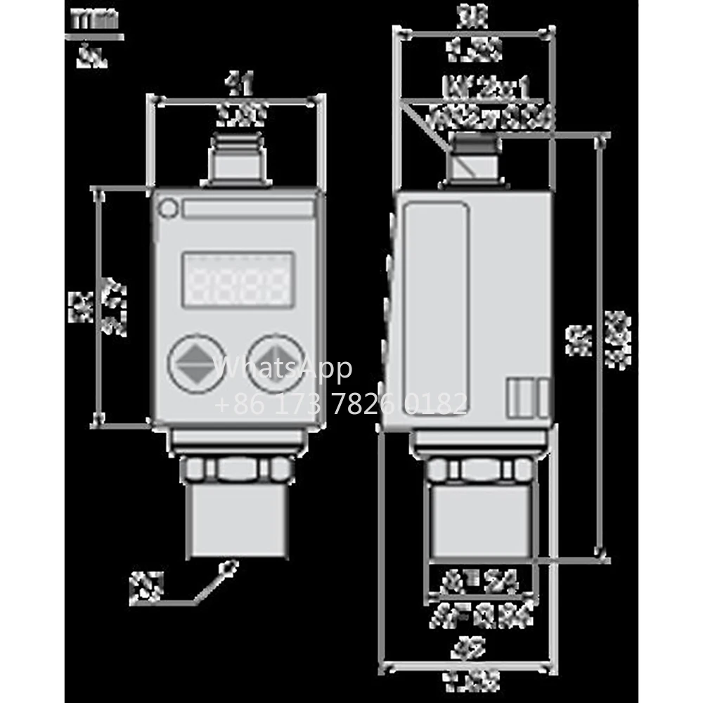 XMLR010G2P05 24 VDC 2PNP 250mA For Schneider Electronic Pressure Sensor