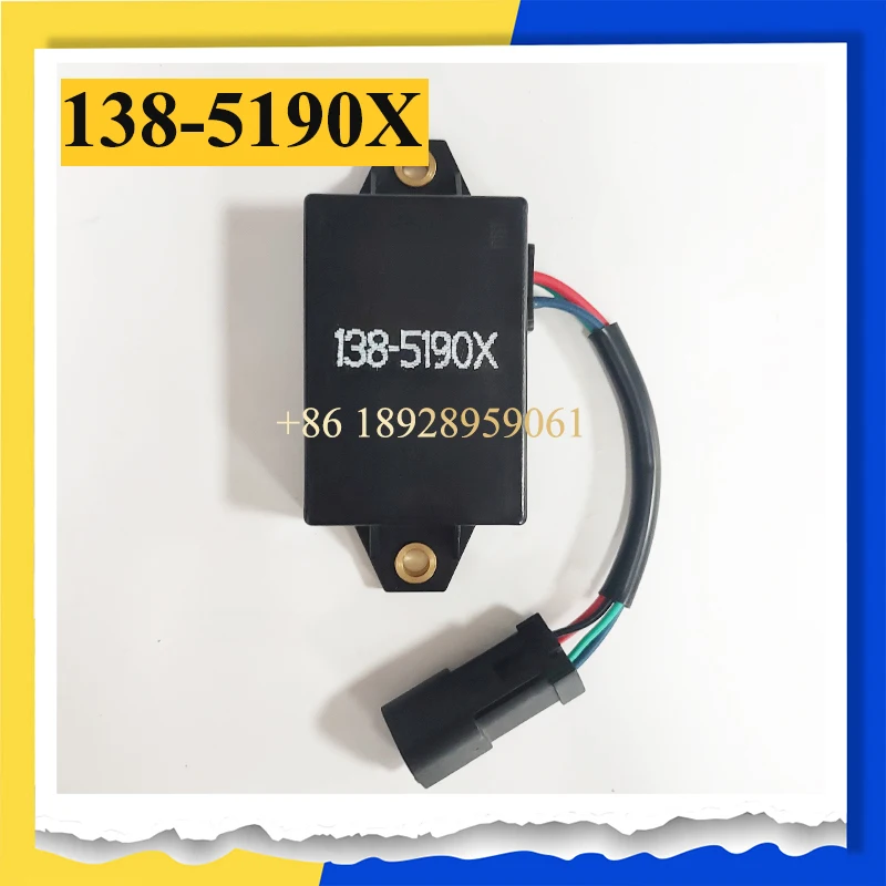 138-5190X 1385190X Time Delay Relay  for Excavator E307 307C 307D Excavator Spare Parts