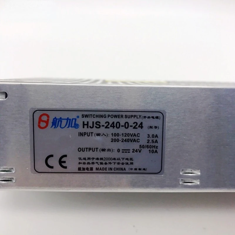 110 فولت/220VAC شاشة ديجيتال قابل للتعديل تحويل التيار الكهربائي 0-24V10A 240 واط تيار مستمر الجهد 0-24 فولت قابل للتعديل HJS-240-0-24 #5