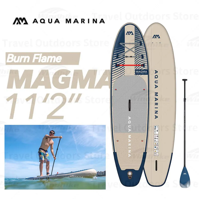 

AQUA MARINA Upgrade MAGMA Надувная доска для серфинга 340*84*15 см SUP Надувная доска Надувная доска для серфинга с веслом
