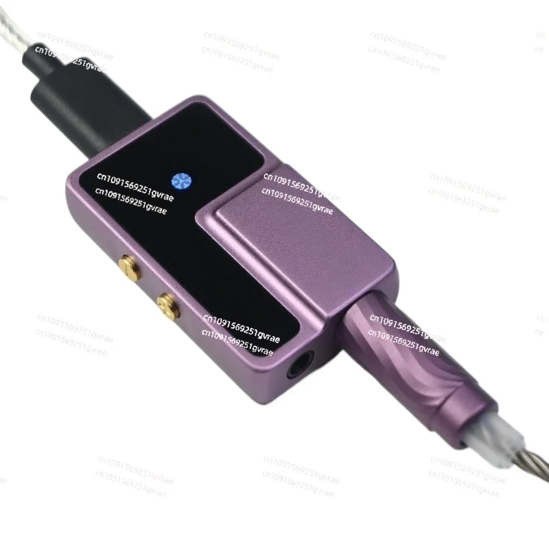 

TEU-8 Decoding Earphone Amplifier Mobile Phone Small Tail 3.5 + 4.4 Decoder PCM/DSD Hard Solution