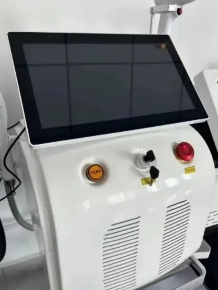 

2026 Portable 4 Wave Alma Soprano Ice Titanium Professional 808nm Diode Laser Body Face Hair Removal Machine 4000w