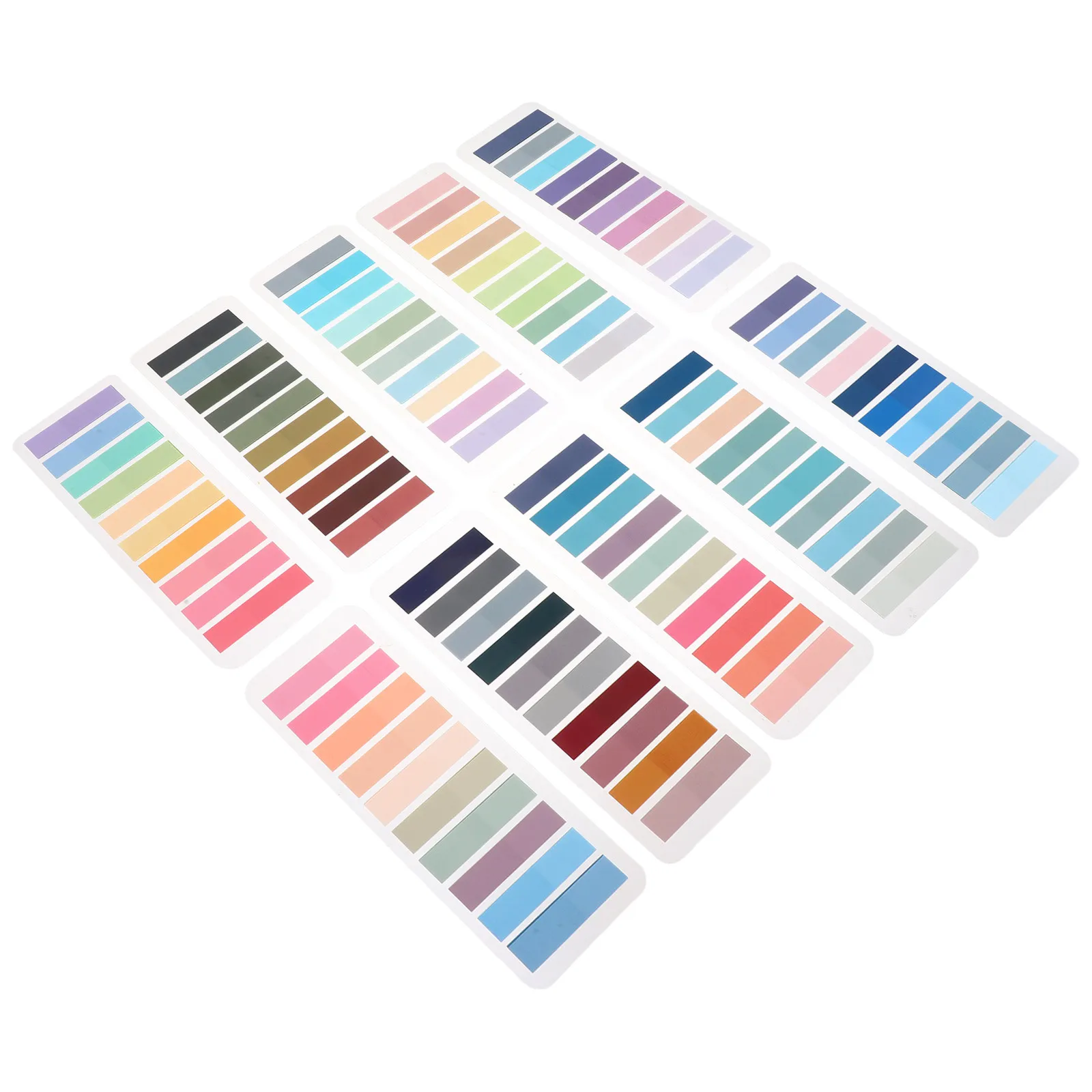 

2000Pcs Index Tabs Stickers Removable Colored Page Markers for Note Taking Textbooks Planner School Supplies Annotation Tabs