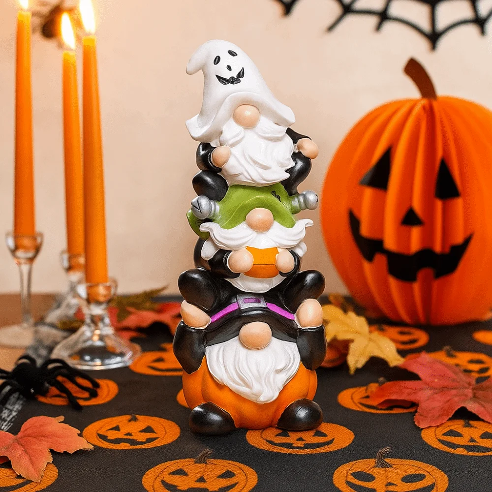 

Home Furnishings Unique Dwarf Statue Handmade Funny Halloween Statue Garden Ornaments Cartoon Garden Ornaments Party Decor